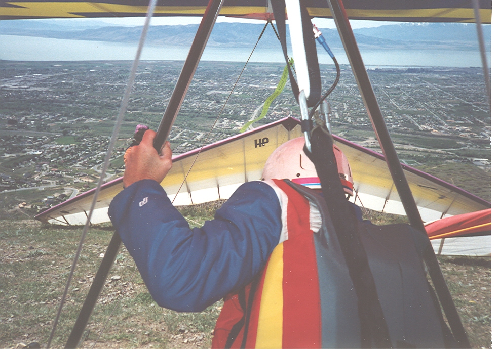 Final checks before taking off